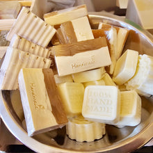 Load image into Gallery viewer, BERGAMOT - Made With Goats Milk & Essential Oil Coloured with Yellow French Clay - LillyBella Handcrafted