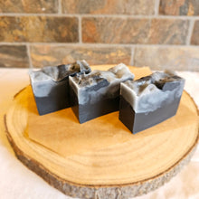 Load image into Gallery viewer, CHARCOAL - UNSCENTED - Made with a glycerine soap base and Charcoal Powder - LillyBella Handcrafted