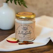 Load image into Gallery viewer, Cinnamon & Apple Soy Wax Candle - LillyBella Handcrafted