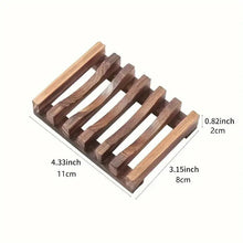 Load image into Gallery viewer, Wooden Soap Dish with Self - Draining Design - LillyBella Handcrafted
