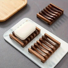 Load image into Gallery viewer, Wooden Soap Dish with Self - Draining Design - LillyBella Handcrafted