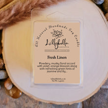 Load image into Gallery viewer, Fresh Linen Soy Wax Melt - LillyBella Limited