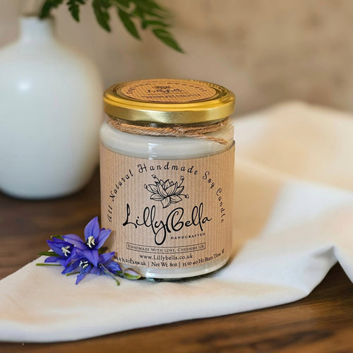 Bluebell Soy Wax Candle - LillyBella Handcrafted