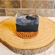 CHARCOAL - UNSCENTED - Made with a glycerine soap base and Charcoal Powder - LillyBella Handcrafted