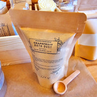 GRAPEFRUIT - Natural Bath Dust - LillyBella Handcrafted