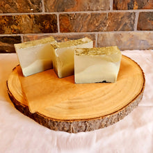 Load image into Gallery viewer, LIME - Made with a glycerine &amp; white soap base with Lime Essential Oil Coloured with French Green Clay - LillyBella Handcrafted
