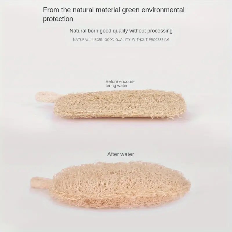 Ultra-Soft Loofah Sponge Scrubber – LillyBella Handcrafted